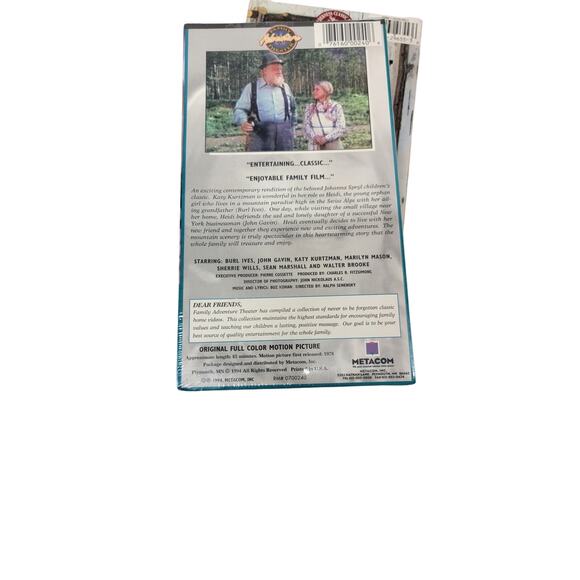 VHS 3 Pack: The Secret Garden; New Adventures of Heidi; The Wilderness Family - Picture 8 of 9